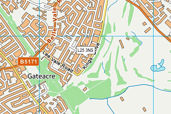 L25 3NS map - OS VectorMap District (Ordnance Survey) L25 3NS map - OS VectorMap District (Ordnance Survey)