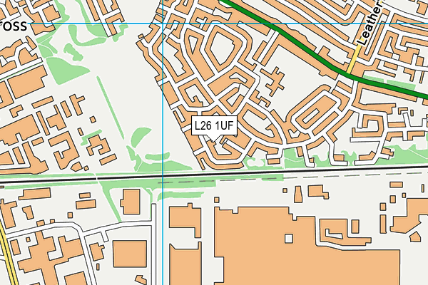 L26 1UF map - OS VectorMap District (Ordnance Survey) L26 1UF map - OS VectorMap District (Ordnance Survey)