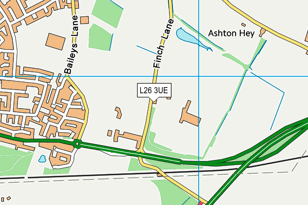 L26 3UE map - OS VectorMap District (Ordnance Survey) L26 3UE map - OS VectorMap District (Ordnance Survey)