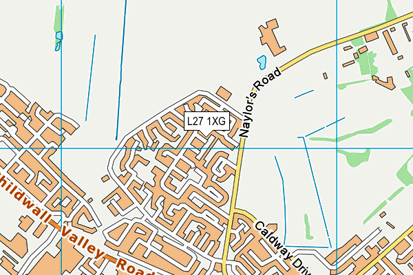 L27 1XG map - OS VectorMap District (Ordnance Survey) L27 1XG map - OS VectorMap District (Ordnance Survey)