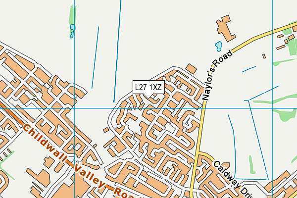 L27 1XZ map - OS VectorMap District (Ordnance Survey) L27 1XZ map - OS VectorMap District (Ordnance Survey)