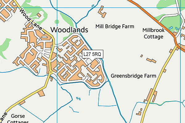 L27 5RQ map - OS VectorMap District (Ordnance Survey)
