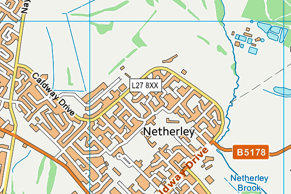 L27 8XX map - OS VectorMap District (Ordnance Survey) L27 8XX map - OS VectorMap District (Ordnance Survey)