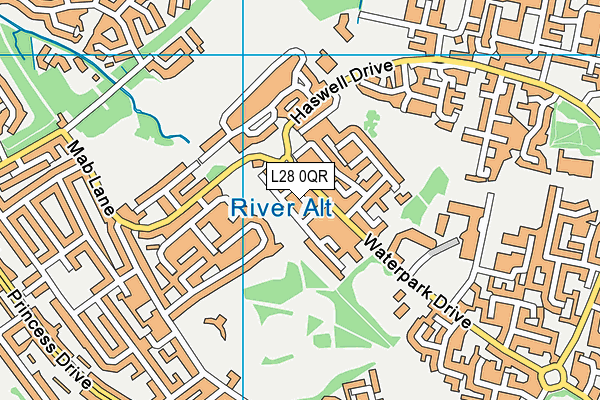 L28 0QR map - OS VectorMap District (Ordnance Survey) L28 0QR map - OS VectorMap District (Ordnance Survey)