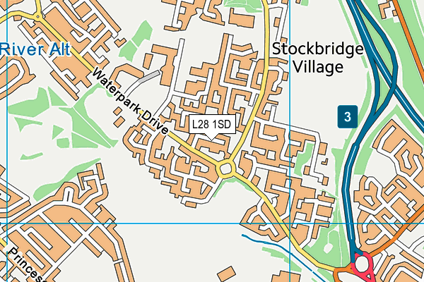 L28 1SD map - OS VectorMap District (Ordnance Survey) L28 1SD map - OS VectorMap District (Ordnance Survey)