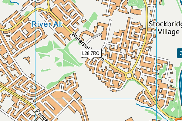 L28 7RQ map - OS VectorMap District (Ordnance Survey) L28 7RQ map - OS VectorMap District (Ordnance Survey)