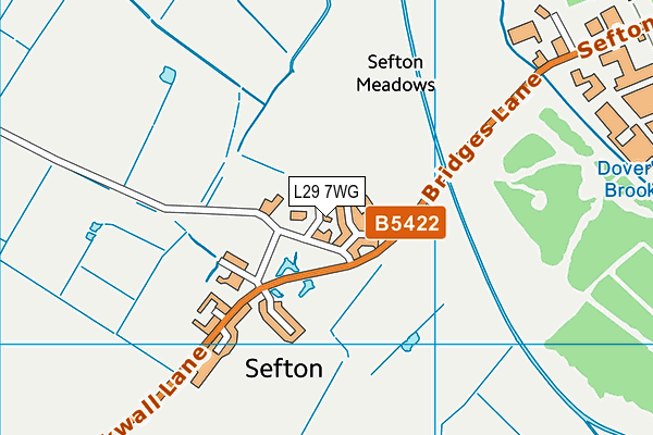L29 7WG map - OS VectorMap District (Ordnance Survey) L29 7WG map - OS VectorMap District (Ordnance Survey)