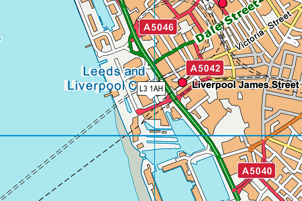 L3 1AH map - OS VectorMap District (Ordnance Survey) L3 1AH map - OS VectorMap District (Ordnance Survey)