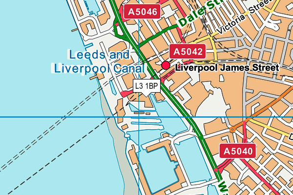L3 1BP map - OS VectorMap District (Ordnance Survey) L3 1BP map - OS VectorMap District (Ordnance Survey)
