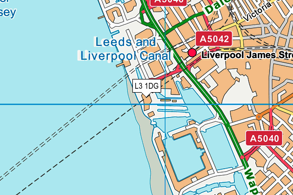 L3 1DG map - OS VectorMap District (Ordnance Survey) L3 1DG map - OS VectorMap District (Ordnance Survey)