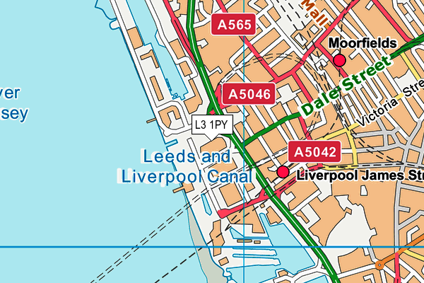 L3 1PY map - OS VectorMap District (Ordnance Survey) L3 1PY map - OS VectorMap District (Ordnance Survey)