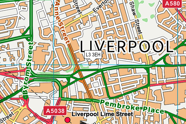 L3 3EH map - OS VectorMap District (Ordnance Survey) L3 3EH map - OS VectorMap District (Ordnance Survey)