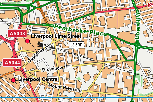 L3 5RP map - OS VectorMap District (Ordnance Survey) L3 5RP map - OS VectorMap District (Ordnance Survey)