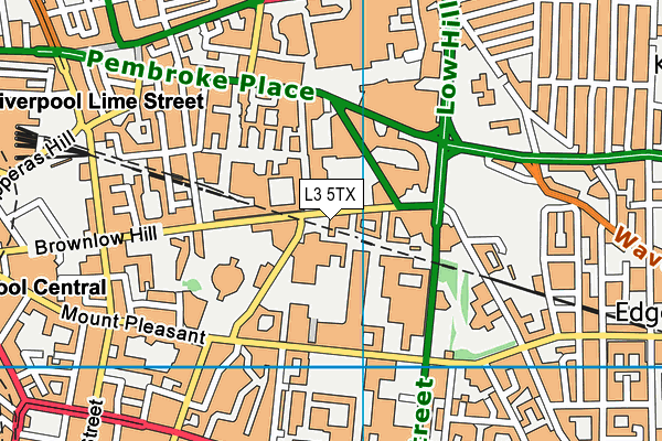 L3 5TX map - OS VectorMap District (Ordnance Survey) L3 5TX map - OS VectorMap District (Ordnance Survey)