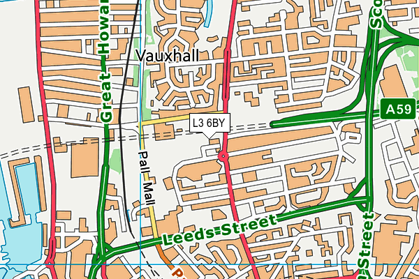 L3 6BY map - OS VectorMap District (Ordnance Survey) L3 6BY map - OS VectorMap District (Ordnance Survey)