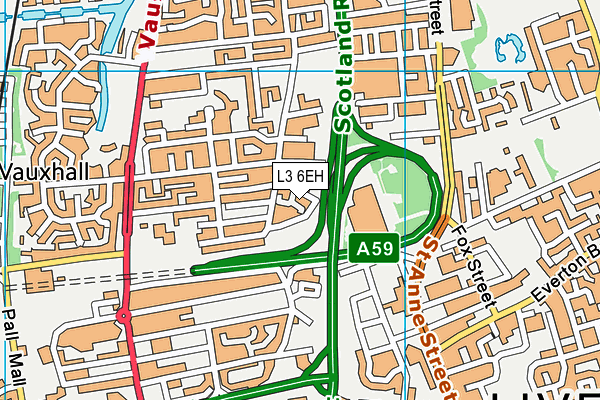 L3 6EH map - OS VectorMap District (Ordnance Survey)