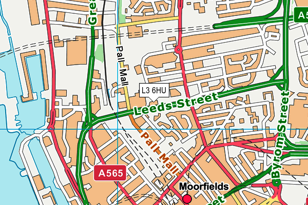 L3 6HU map - OS VectorMap District (Ordnance Survey) L3 6HU map - OS VectorMap District (Ordnance Survey)