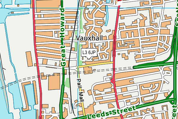 L3 6JP map - OS VectorMap District (Ordnance Survey) L3 6JP map - OS VectorMap District (Ordnance Survey)