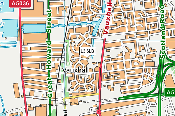L3 6LB map - OS VectorMap District (Ordnance Survey) L3 6LB map - OS VectorMap District (Ordnance Survey)