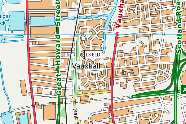 L3 6LD map - OS VectorMap District (Ordnance Survey) L3 6LD map - OS VectorMap District (Ordnance Survey)