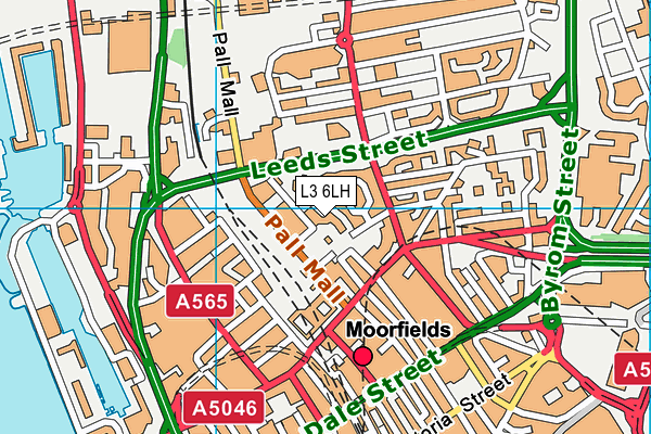 L3 6LH map - OS VectorMap District (Ordnance Survey) L3 6LH map - OS VectorMap District (Ordnance Survey)
