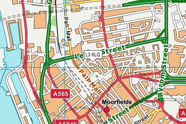 L3 6LQ map - OS VectorMap District (Ordnance Survey) L3 6LQ map - OS VectorMap District (Ordnance Survey)