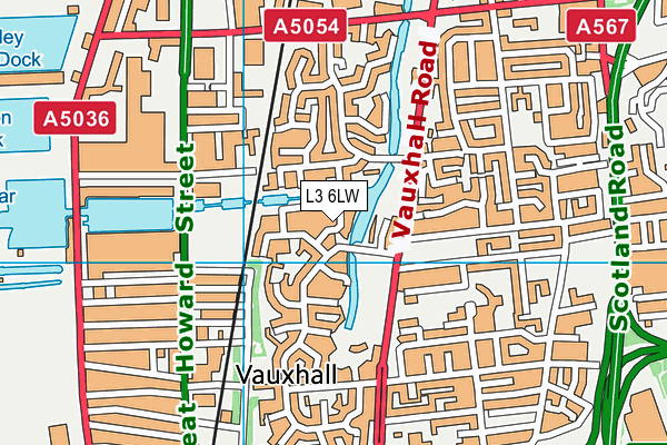L3 6LW map - OS VectorMap District (Ordnance Survey) L3 6LW map - OS VectorMap District (Ordnance Survey)