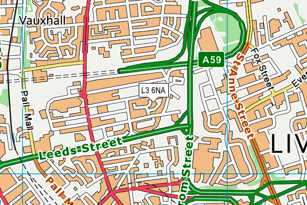 L3 6NA map - OS VectorMap District (Ordnance Survey) L3 6NA map - OS VectorMap District (Ordnance Survey)