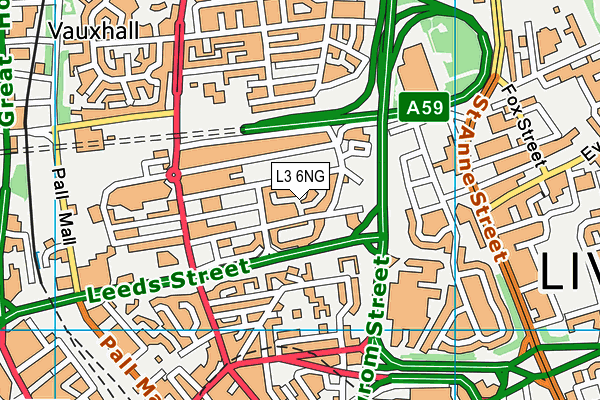 L3 6NG map - OS VectorMap District (Ordnance Survey) L3 6NG map - OS VectorMap District (Ordnance Survey)