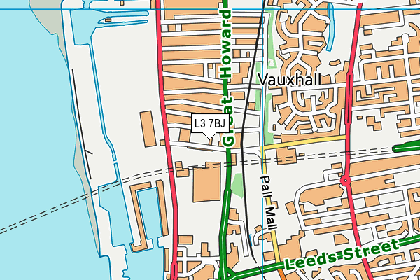 L3 7BJ map - OS VectorMap District (Ordnance Survey) L3 7BJ map - OS VectorMap District (Ordnance Survey)
