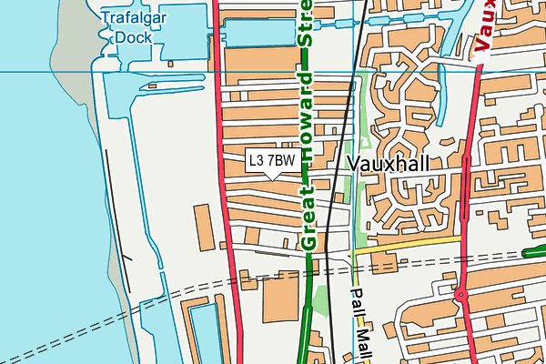 L3 7BW map - OS VectorMap District (Ordnance Survey) L3 7BW map - OS VectorMap District (Ordnance Survey)