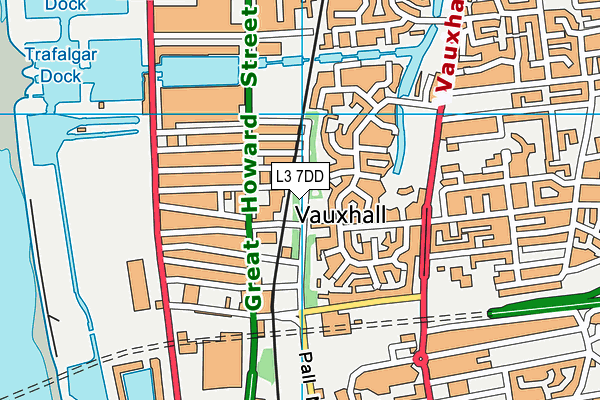 L3 7DD map - OS VectorMap District (Ordnance Survey) L3 7DD map - OS VectorMap District (Ordnance Survey)
