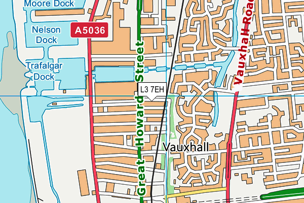 L3 7EH map - OS VectorMap District (Ordnance Survey) L3 7EH map - OS VectorMap District (Ordnance Survey)
