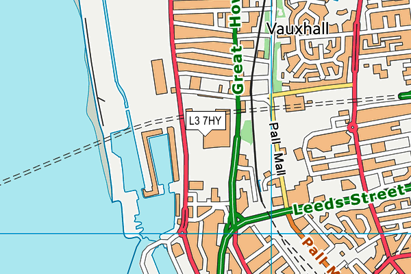 L3 7HY map - OS VectorMap District (Ordnance Survey) L3 7HY map - OS VectorMap District (Ordnance Survey)