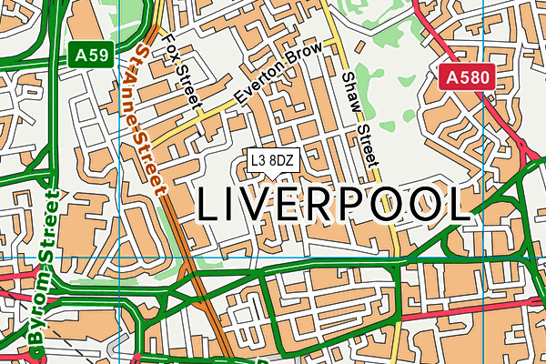 L3 8DZ map - OS VectorMap District (Ordnance Survey) L3 8DZ map - OS VectorMap District (Ordnance Survey)