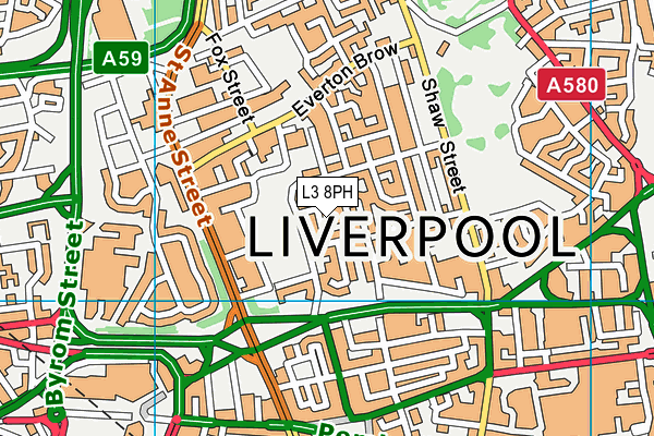 L3 8PH map - OS VectorMap District (Ordnance Survey) L3 8PH map - OS VectorMap District (Ordnance Survey)