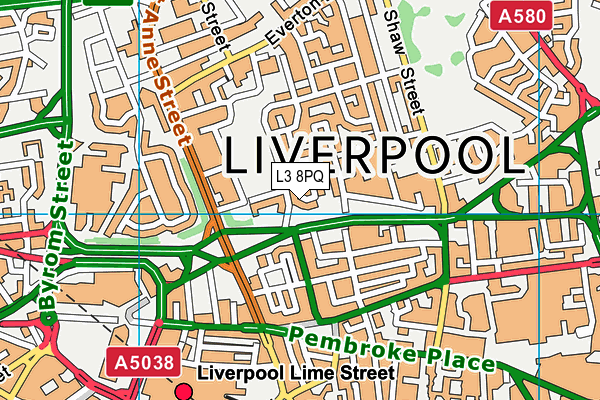 L3 8PQ map - OS VectorMap District (Ordnance Survey) L3 8PQ map - OS VectorMap District (Ordnance Survey)
