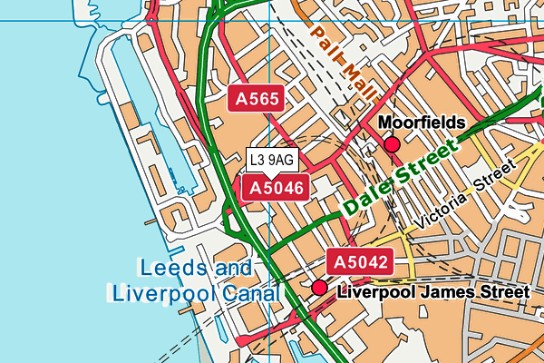 L3 9AG map - OS VectorMap District (Ordnance Survey) L3 9AG map - OS VectorMap District (Ordnance Survey)