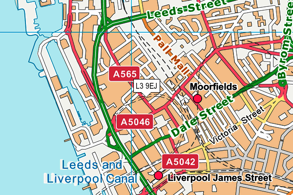 L3 9EJ map - OS VectorMap District (Ordnance Survey) L3 9EJ map - OS VectorMap District (Ordnance Survey)