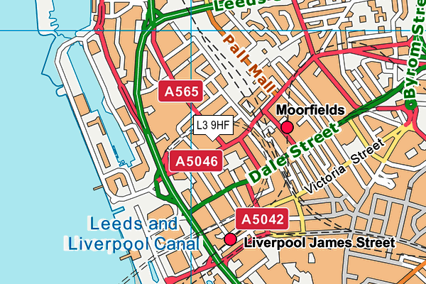 L3 9HF map - OS VectorMap District (Ordnance Survey) L3 9HF map - OS VectorMap District (Ordnance Survey)