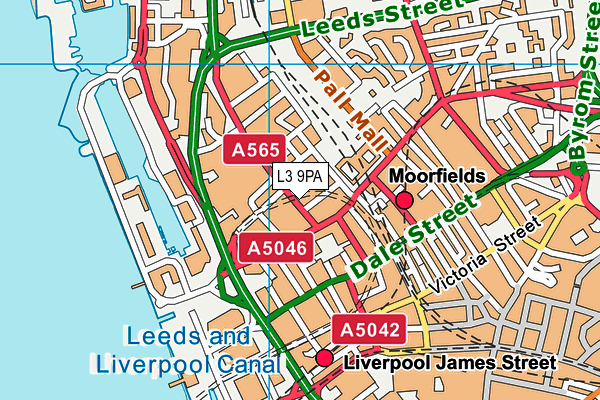 L3 9PA map - OS VectorMap District (Ordnance Survey) L3 9PA map - OS VectorMap District (Ordnance Survey)