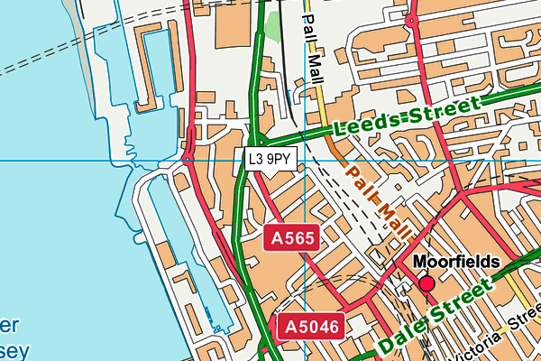 L3 9PY map - OS VectorMap District (Ordnance Survey) L3 9PY map - OS VectorMap District (Ordnance Survey)