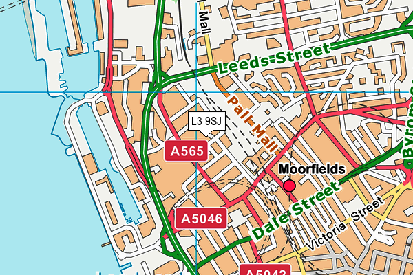 L3 9SJ map - OS VectorMap District (Ordnance Survey) L3 9SJ map - OS VectorMap District (Ordnance Survey)