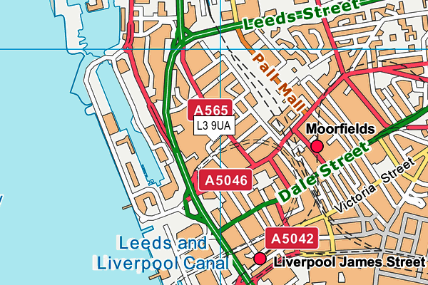 L3 9UA map - OS VectorMap District (Ordnance Survey) L3 9UA map - OS VectorMap District (Ordnance Survey)