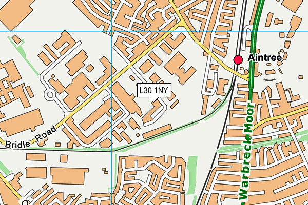 L30 1NY map - OS VectorMap District (Ordnance Survey) L30 1NY map - OS VectorMap District (Ordnance Survey)