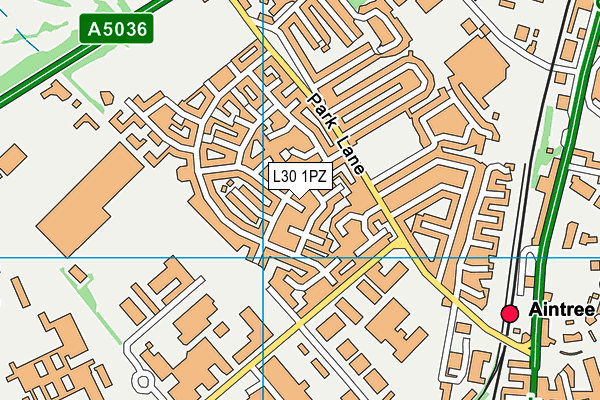 L30 1PZ map - OS VectorMap District (Ordnance Survey) L30 1PZ map - OS VectorMap District (Ordnance Survey)