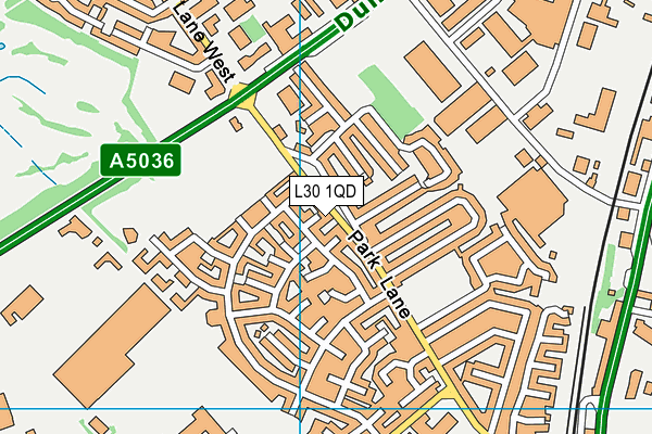 L30 1QD map - OS VectorMap District (Ordnance Survey) L30 1QD map - OS VectorMap District (Ordnance Survey)