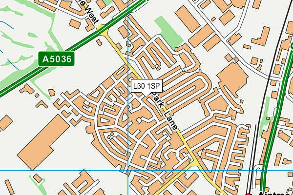 L30 1SP map - OS VectorMap District (Ordnance Survey) L30 1SP map - OS VectorMap District (Ordnance Survey)