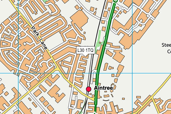 L30 1TQ map - OS VectorMap District (Ordnance Survey)