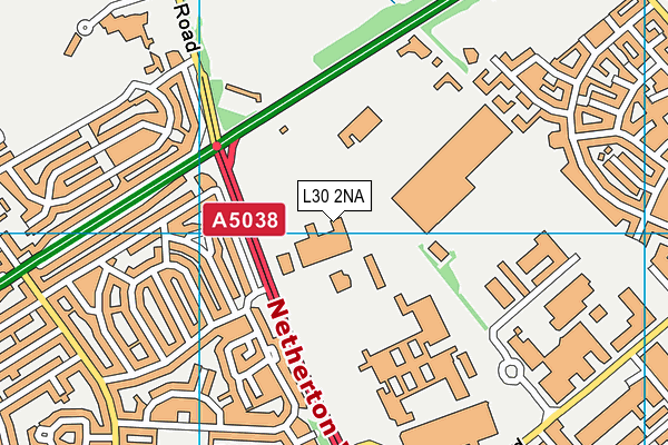 L30 2NA map - OS VectorMap District (Ordnance Survey) L30 2NA map - OS VectorMap District (Ordnance Survey)